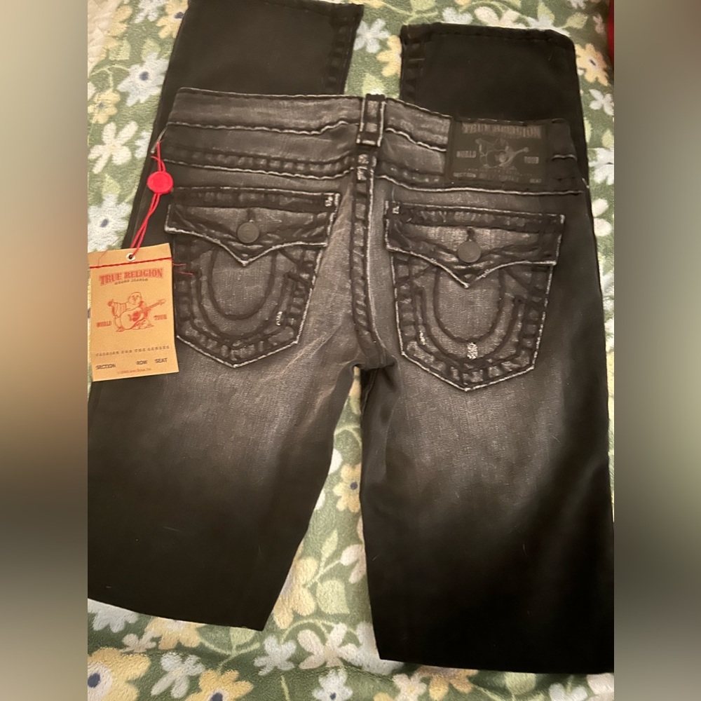 VINTAGE NWT True Religion Billy SPT Straight 27 Jeans Guru Denim 2003